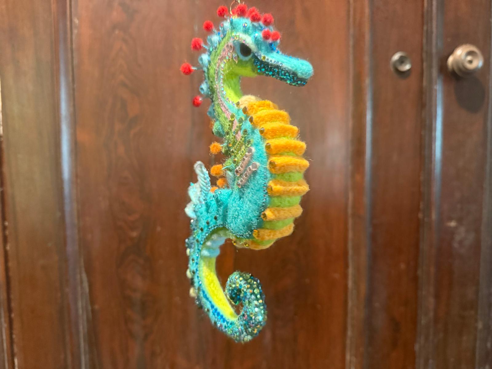 Jewel of the Deep: Enchanted Reef Seahorse