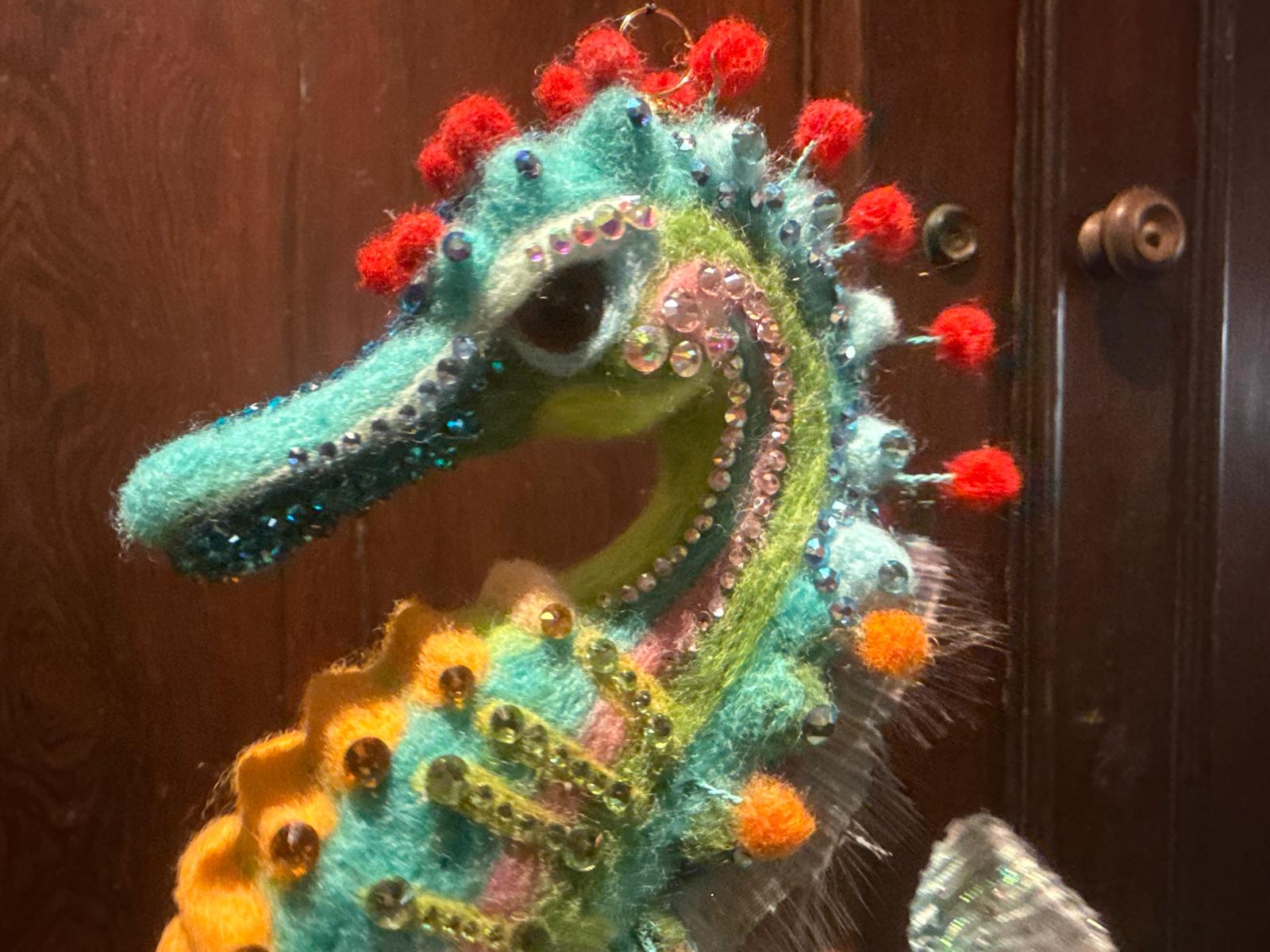 Jewel of the Deep: Enchanted Reef Seahorse