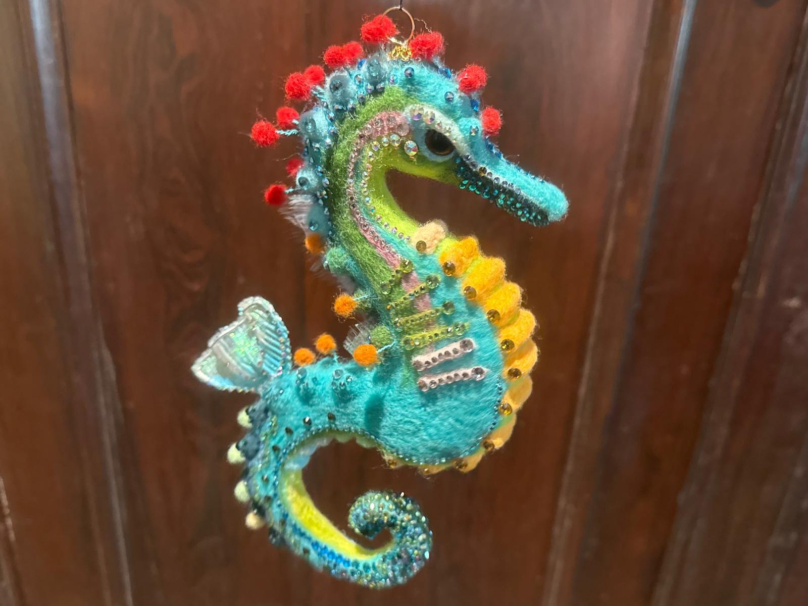 Jewel of the Deep: Enchanted Reef Seahorse