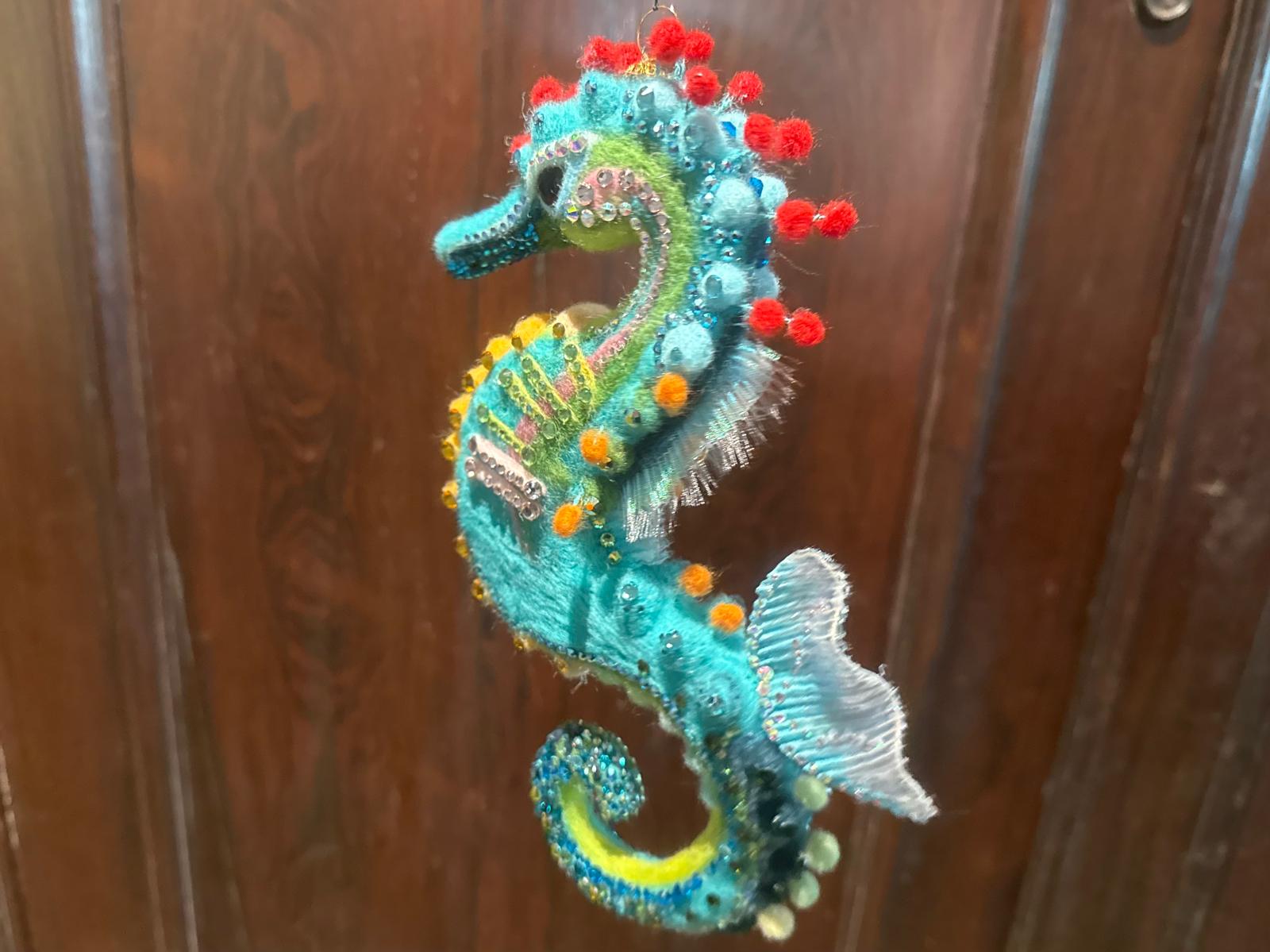 Jewel of the Deep: Enchanted Reef Seahorse