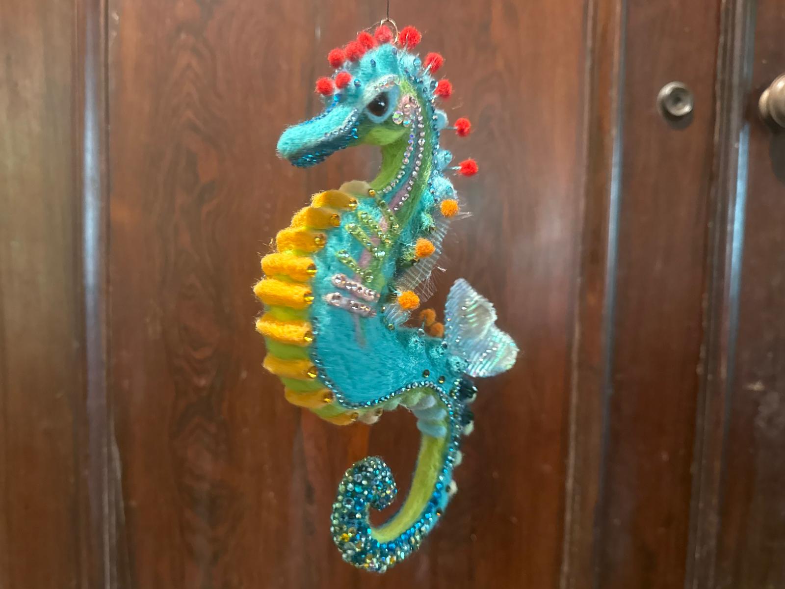 Jewel of the Deep: Enchanted Reef Seahorse