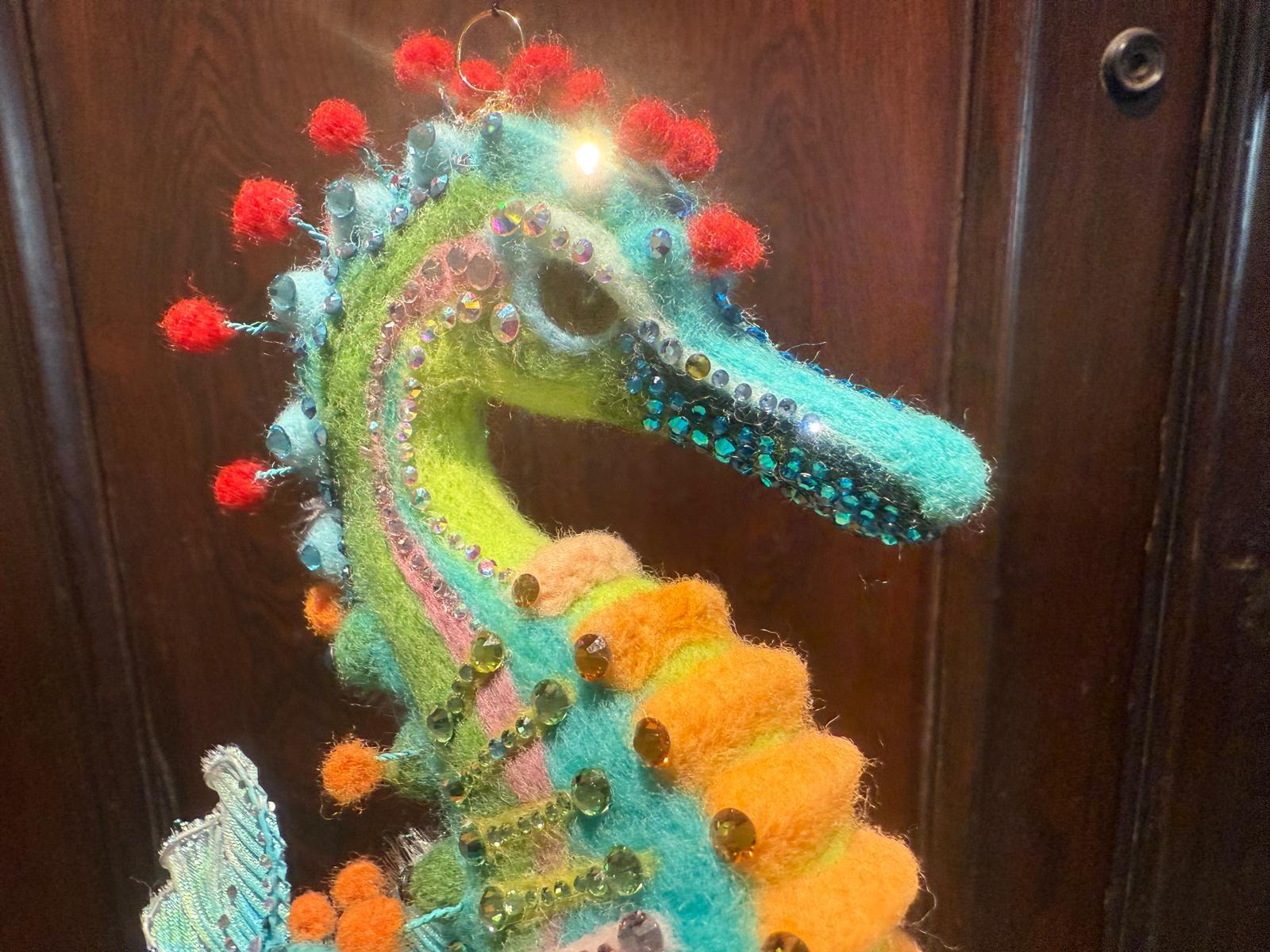Jewel of the Deep: Enchanted Reef Seahorse
