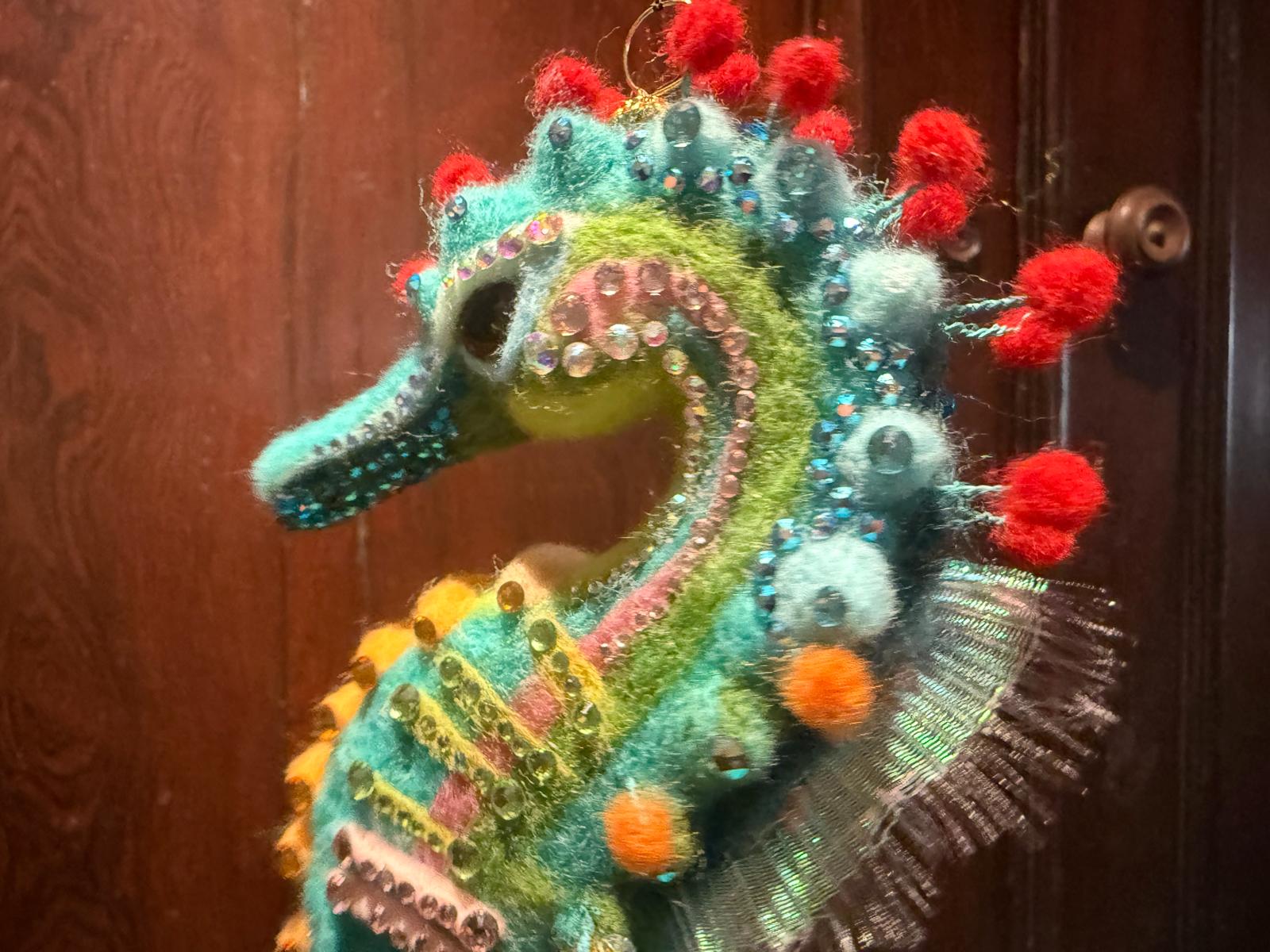 Jewel of the Deep: Enchanted Reef Seahorse