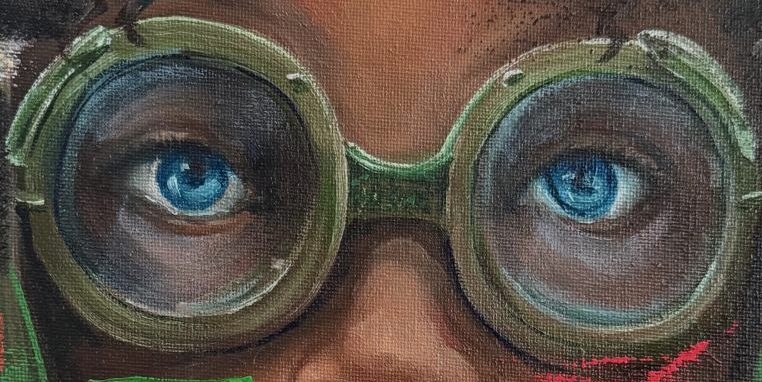 Goggles detail from Protect